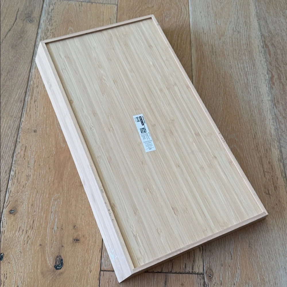 IKEA UPPDATERA Bamboo Flatware Tray Drawer Organizer 15x19.5”